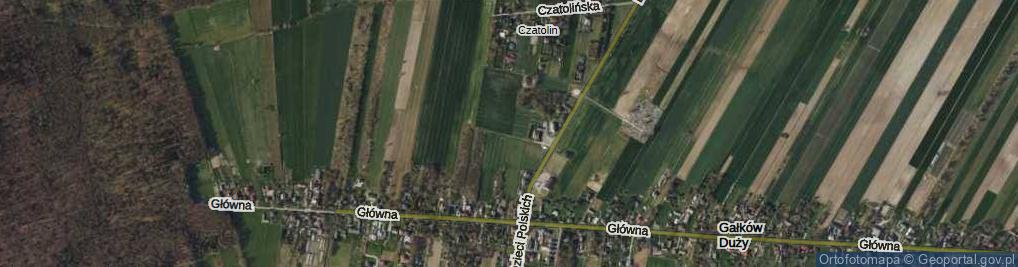 Zdjęcie satelitarne Kościelna ul.